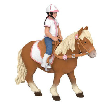 Figurine L'enfant cavalière Papo