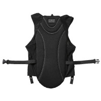 Dorsale Equithème Mesh Noir