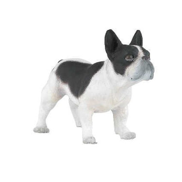 Figurine Bouledogue français noir et blanc Papo Figurine Bouledogue français noir et blanc Papo