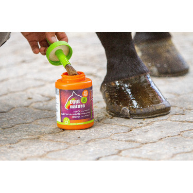 Huile pour sabots Equinatura avec pinceau 450 mL