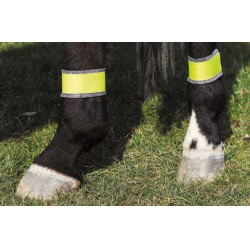 Bandages jaune réfléchissants pour postérieurs