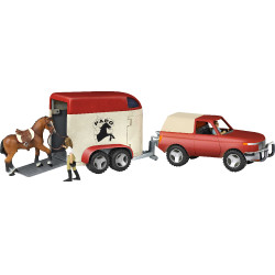 Figurine 4X4 tout terrain et son conducteur Papo