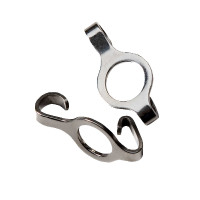 Crochets plats pour gourmette