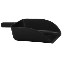 Pelle à grain plastique colorée Noir