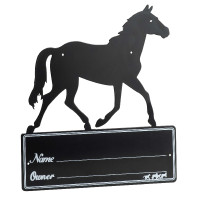 Plaque de box Silhouette de...