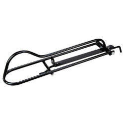 Porte-selle pliant gainé plastique