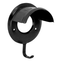 Porte bride gainé plastique Noir Porte bride gainé plastique Noir