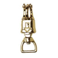 Mousqueton de panique laitonné