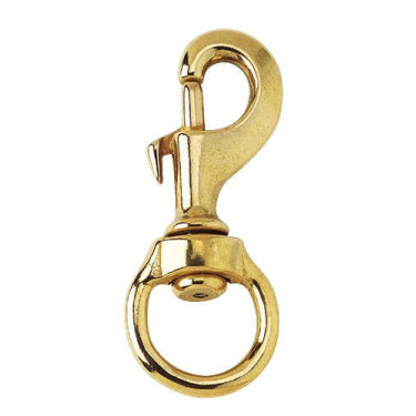 Mousqueton oeil 20 mm rond laiton Mousqueton oeil 20 mm rond laiton