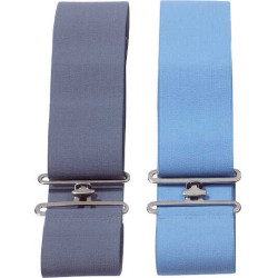 Sursangle de Couverture élastique unie Gris