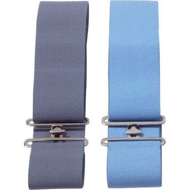 Sursangle de Couverture élastique unie Gris