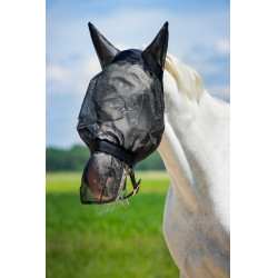 Protège naseaux maille anti-mouches