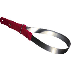 Faca de suor inox lâmina lisa/serrilhada