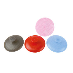 Étrille plastique ronde à picots