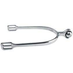 Éperons Feeling inox à boule