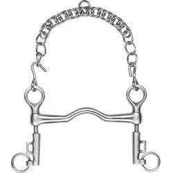 Mors Saumur Feeling à pompe inox satin Mors Saumur Feeling à pompe inox satin