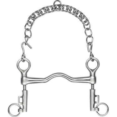 Mors Saumur Feeling à pompe inox satin Mors Saumur Feeling à pompe inox satin