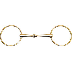 Mors 2 grands anneaux Feeling maillechort Mors 2 grands anneaux Feeling maillechort
