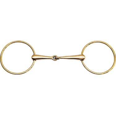 Mors 2 grands anneaux Feeling maillechort Mors 2 grands anneaux Feeling maillechort