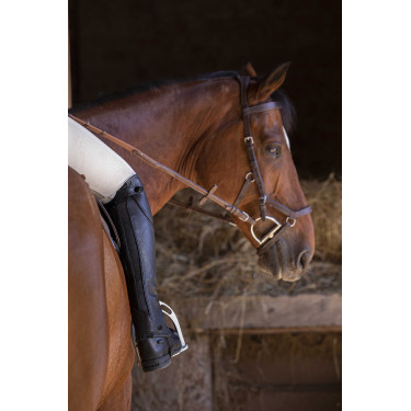 Mini-chaps Equithème Premium Noir