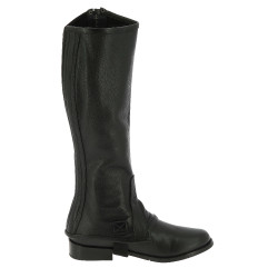 Mini-chaps Equithème cuir Noir Mini-chaps Equithème cuir Noir