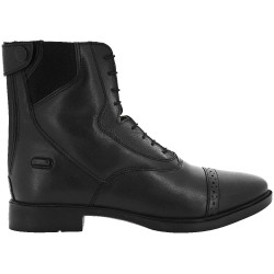 Boots Equithème Confort extrême à lacets Noir