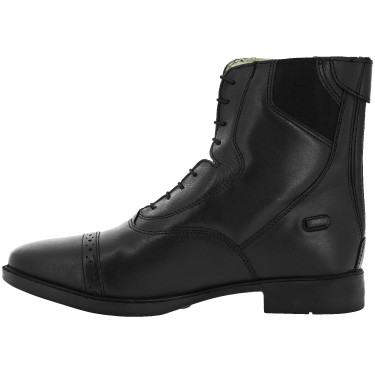 Boots Equithème Confort extrême à lacets Noir