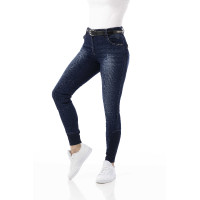Jean femme Equithème Texas Bleu denim