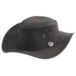 Chapeau RANDOL'S Huilé Noir