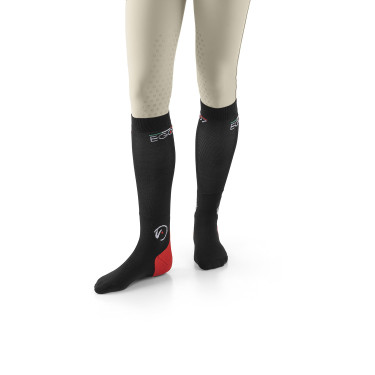 Chaussettes d'équitation Ego7 Socks Noir Chaussettes d'équitation Ego7 Socks Noir