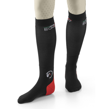 Chaussettes d'équitation Ego7 Socks Noir