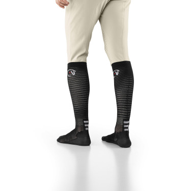 Chaussettes d'équitation Ego7 Air Sock Noir Chaussettes d'équitation Ego7 Air Sock Noir