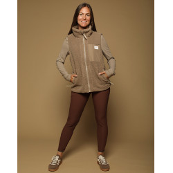 Pantalon GEM Cooper femme Chocolat Marron