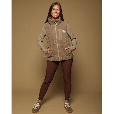 Pantalon GEM Cooper femme Chocolat Marron