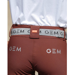 Pantalon GEM Cooper femme Chocolat Marron