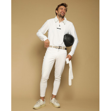 Pantalon GEM Homme Blanc Pantalon GEM Homme Blanc