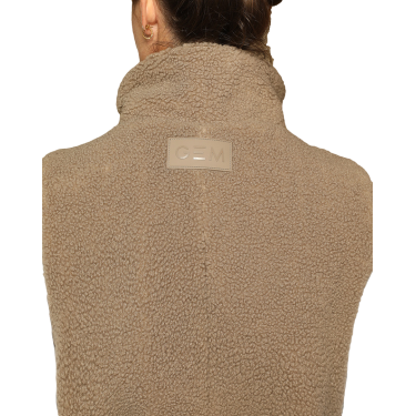 Veste On GEM sans manches femme Châtaigne Marron