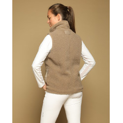 Veste On GEM sans manches femme Châtaigne Marron