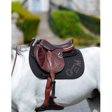 Tapis de selle GEM Lucky Noir