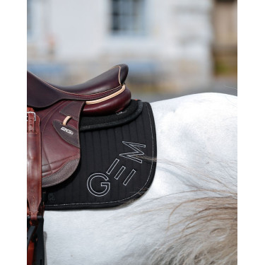 Tapis de selle GEM Lucky Noir