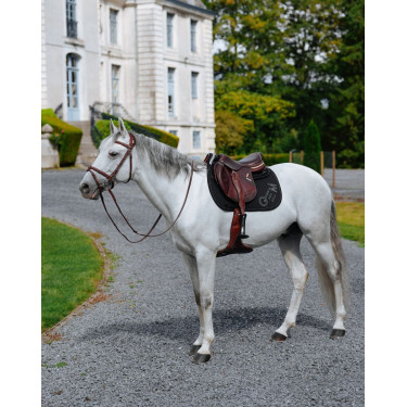 Tapis de selle GEM Lucky Noir