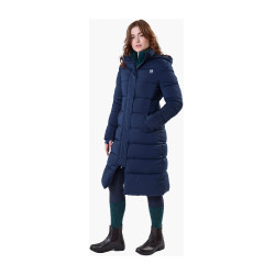 Manteau long rembourré Horseware Verve femme Marine Bleu marine