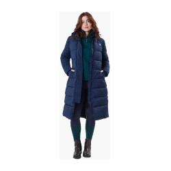Manteau long rembourré Horseware Verve femme Marine Bleu marine