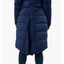 Manteau long rembourré Horseware Verve femme Marine Bleu marine