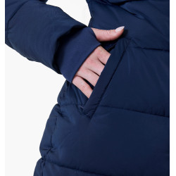Manteau long rembourré Horseware Verve femme Marine Bleu marine