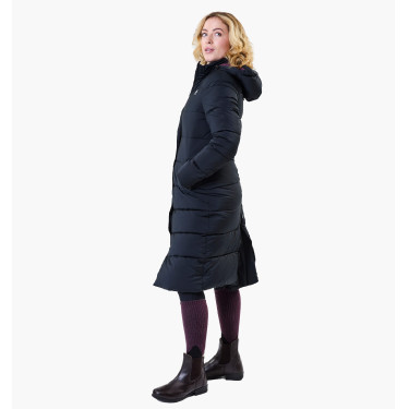 Manteau long rembourré Horseware Verve femme Noir