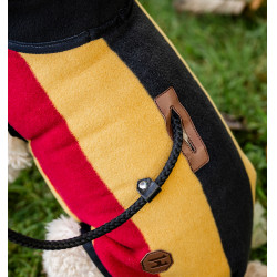 Couverture polaire Horseware Newmarket pour chien Or blanc