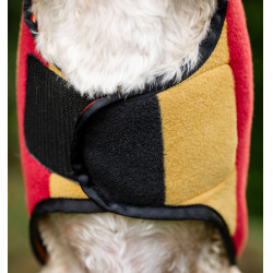 Couverture polaire Horseware Newmarket pour chien Or blanc