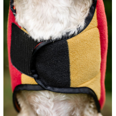 Couverture polaire Horseware Newmarket pour chien Or blanc