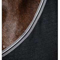 Couverture de box Horseware Rambo doublure microfibre Noir / orage / gris argent